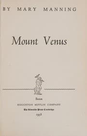 Tapa de Mount Venus