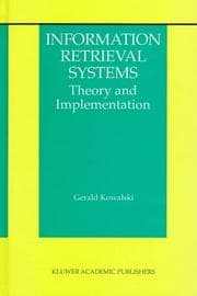 Tapa de Information retrieval systems