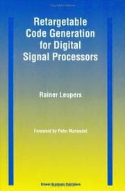 Tapa de Retargetable code generation for digital signal processors