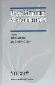 Tapa de Bank mergers & acquisitions