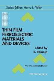 Tapa de Thin film ferroelectric materials and devices