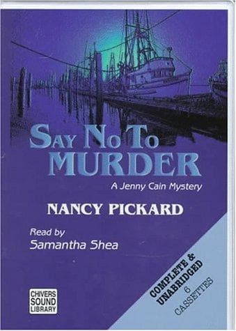 Tapa de Say No to Murder
