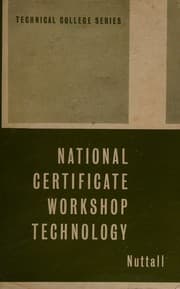 Tapa de National Certificate Workshop Technology