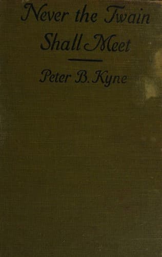Tapa de Never the Twain Shall Meet