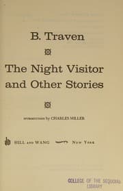 Tapa de The night visitor, and other stories
