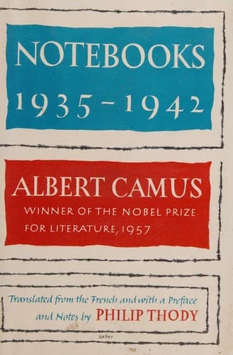 Tapa de Notebooks 1935 1942 1st Edition