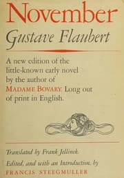 Tapa de November. A new ed. of an early novel by the author