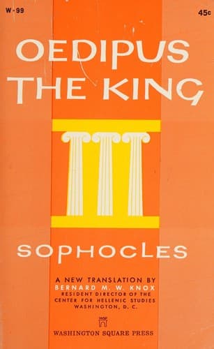 Tapa de Oedipus the King