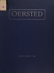 Tapa de Oersted and the discovery of electromagnetism (Burndy Library. Publication)