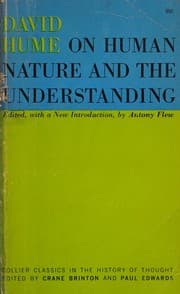 Tapa de On human nature and the understanding;