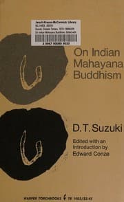 Tapa de On Indian Mahayana Buddhism