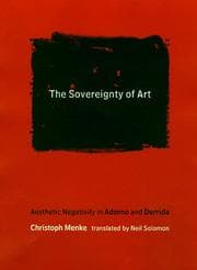 Tapa de The sovereignty of art