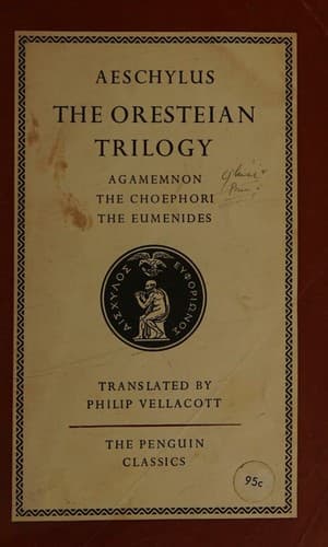 Tapa de The Oresteian Trilogy