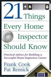 Tapa de 21 things every home inspector should know