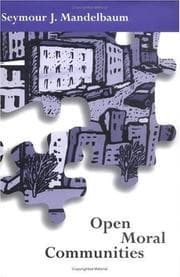 Tapa de Open Moral Communities