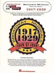 Tapa de 316. Broadway Musicals Show by Show - 1917-1929