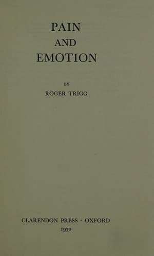 Tapa de Pain and Emotion