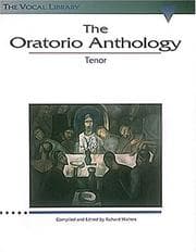 Tapa de The Oratorio Anthology - Tenor
