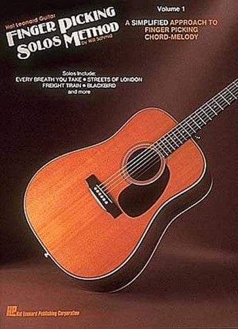 Tapa de Hal Leonard Guitar Finger Picking Solos Method