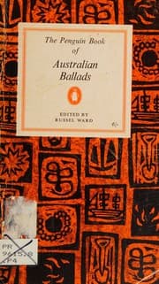 Tapa de The Penguin Book of Australian Ballads