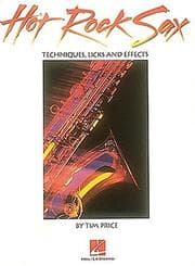 Tapa de Hot Rock Sax - Techniques, Licks And Effects