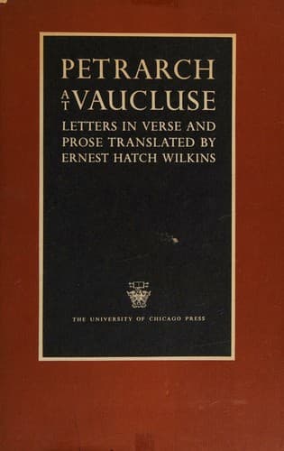 Tapa de Petrarch at Vaucluse