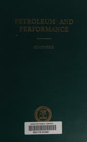 Tapa de Petroleum and performance in internal-combustion engineering