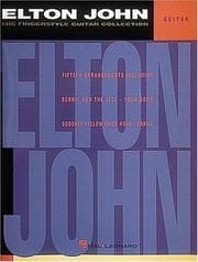 Tapa de Elton John - The Fingerstyle Collection