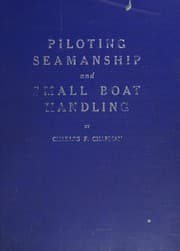 Tapa de Piloting, Seamanship and Small Boat Handling 1942 Edition