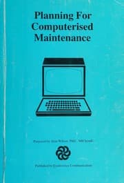 Tapa de Planning for computerised maintenance