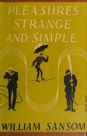 Tapa de Pleasures strange and simple