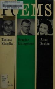 Tapa de Poems By Thomas Kinsella, Douglas Livingstone, Anne Sexton