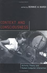 Tapa de Context and Consciousness