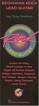 Tapa de Beginning Rock Lead Guitar