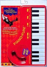 Tapa de Hunchback of Notre Dame Piano Fun E-Z Play Songbook : (Includes mini piano)