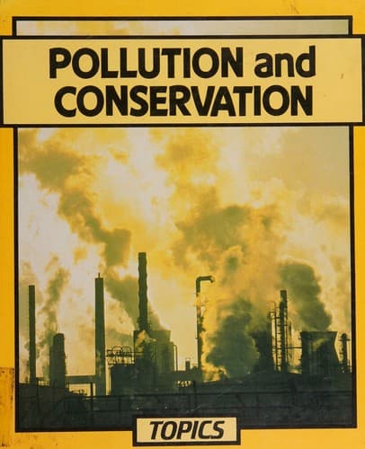 Tapa de Pollution and conservation