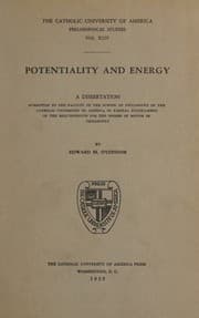 Tapa de Potentiality and energy