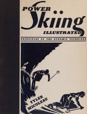 Tapa de Power skiing illustrated