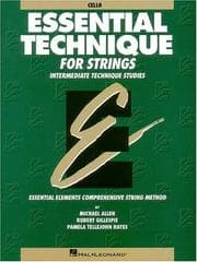 Tapa de Essential Technique for Strings-Cello