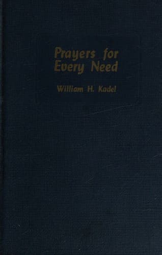 Tapa de Prayers for every need