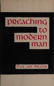 Tapa de Preaching to modern man