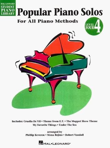 Tapa de Popular Piano Solos