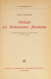 Tapa de Prélude La renaissance florentine.