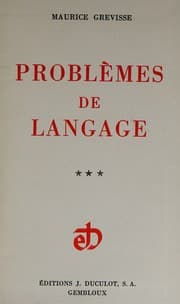 Tapa de Problems De Langage