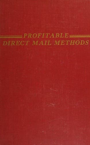 Tapa de Profitable direct mail methods,