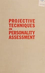 Tapa de Projective techniques in personality assessment