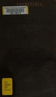 Tapa de The Prometheus of Aeschylus