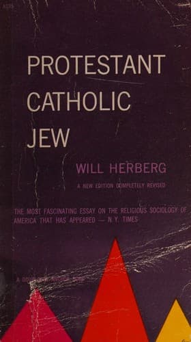 Tapa de Protestant, Catholic, Jew
