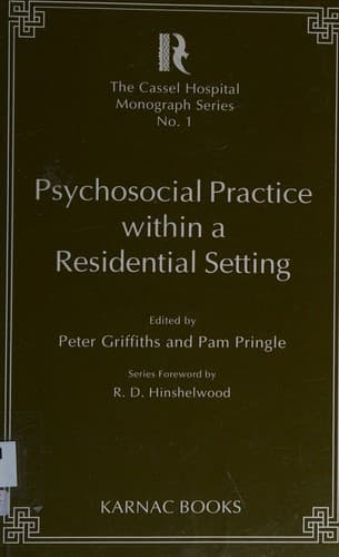 Tapa de Psychosocial practice within a residential setting