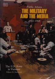Tapa de Public Affairs the Military and the Media 1962-1968